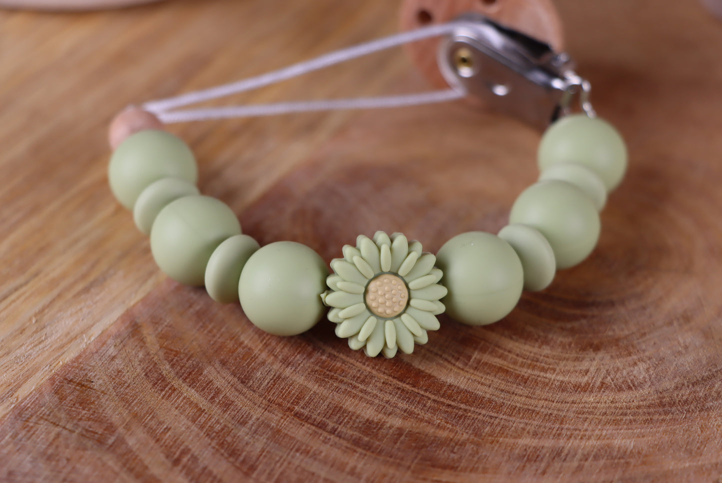 Schnullerkette Mint - Silikon