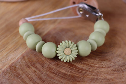 Schnullerkette Mint - Silikon