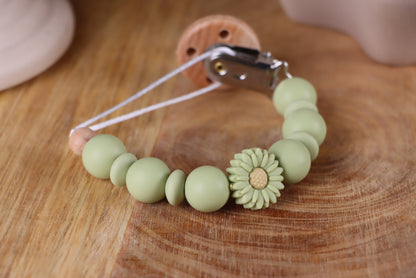 Schnullerkette Mint - Silikon