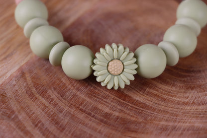 Schnullerkette Mint - Silikon